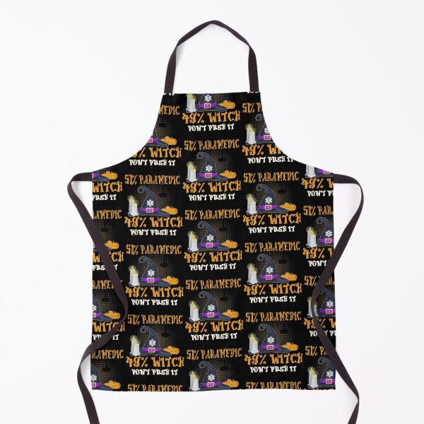 Item preview, PARAMEDIC WITCH DON'T PUSH IT designed and sold by JARELYSHOP.