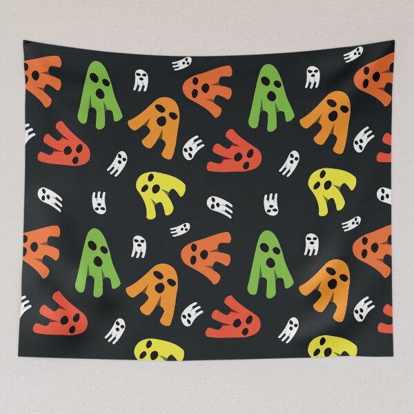Item preview, Colorful Halloween ghosts gang   pattern  designed and sold by Yasminepatterns .
