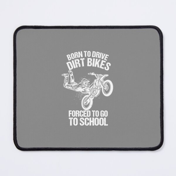 Item preview, Born To Drive Dirt Bikes Ced To Go To School Kids Long Sleeve designed and sold by DyanStoy.