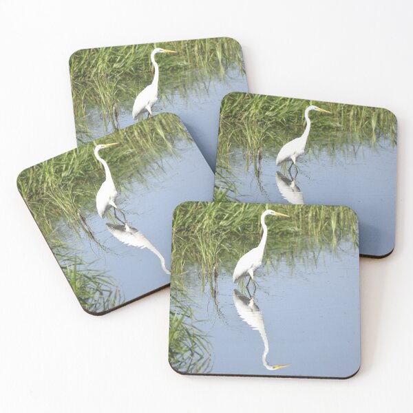 Item preview, Great Egret by Reeds designed and sold by Kathleen Brant.
