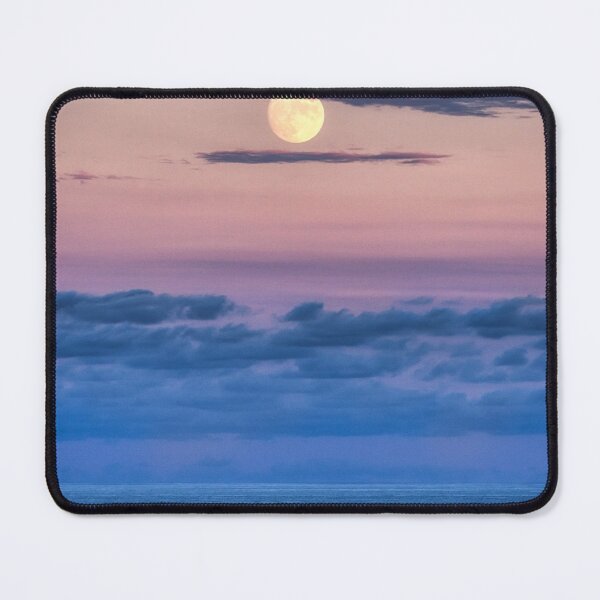 Item preview, Sunset lit full moon designed and sold by aaronchoi.