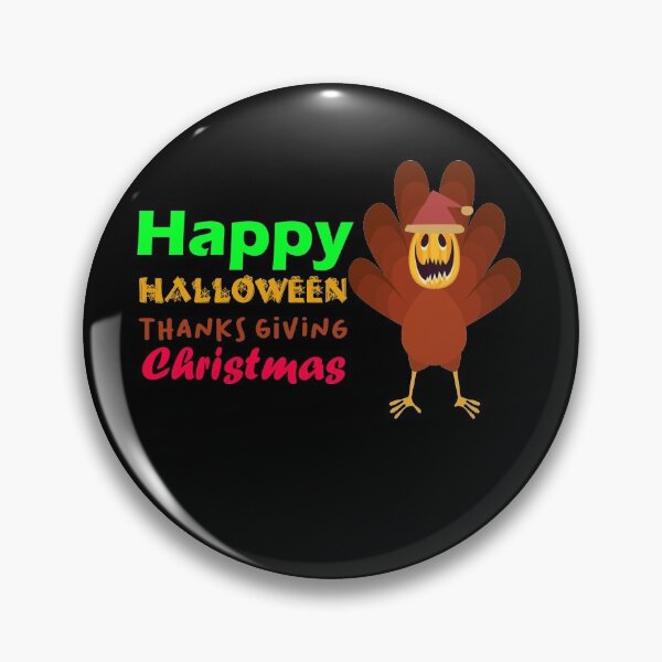 Item preview, Happy Hallothanksmas Halloween  designed and sold by Amirhal.