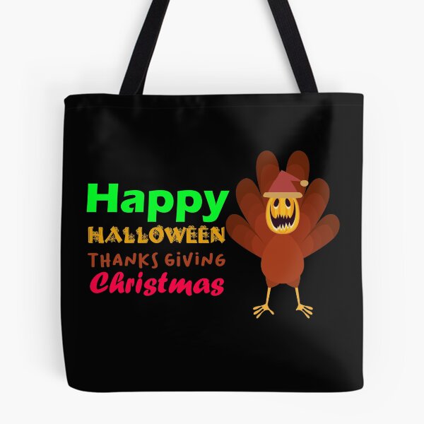 Item preview, Happy Hallothanksmas Halloween  designed and sold by Amirhal.