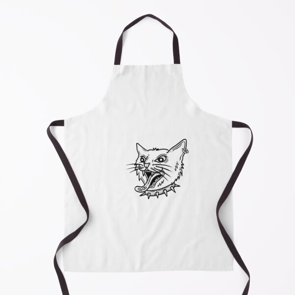 Item preview, Punk Screaming Cat With Pills and a Collar designed and sold by mitzmitz.