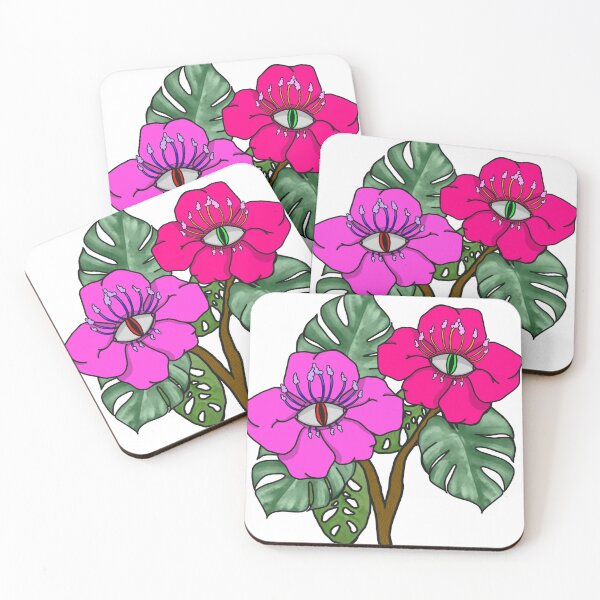 Item preview, Hibiscus Frieda white bg designed and sold by VantaTheArtist.