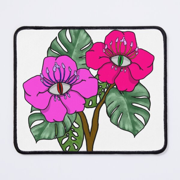 Item preview, Hibiscus Frieda white bg designed and sold by VantaTheArtist.