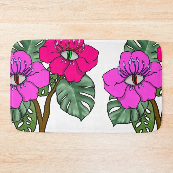 Item preview, Hibiscus Frieda white bg designed and sold by VantaTheArtist.