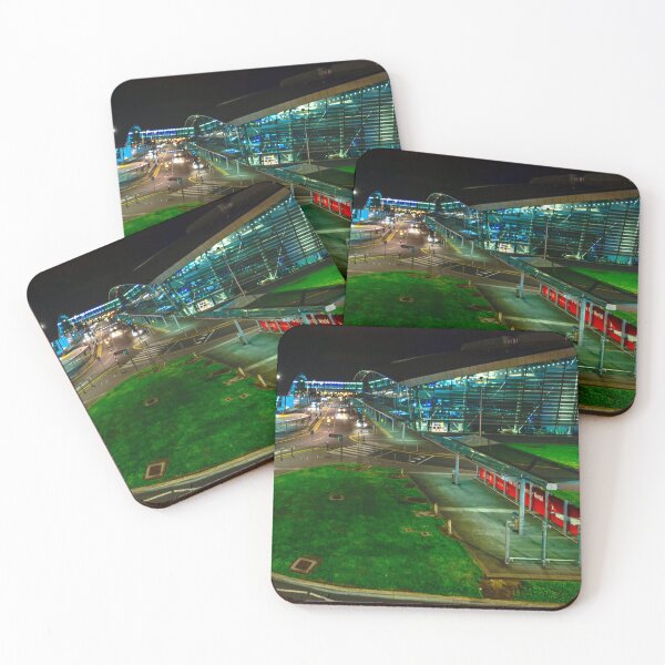 Item preview, The streets of Dublin Airport at night designed and sold by AlbertMi.