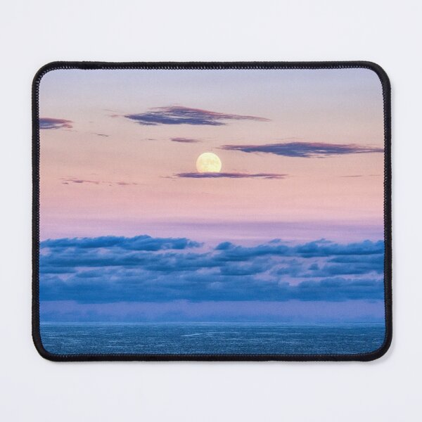 Item preview, Sunset lit full moon designed and sold by aaronchoi.