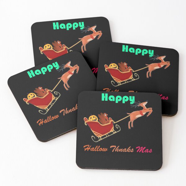 Item preview, Happy Hallothanksmas Halloween  designed and sold by Amirhal.