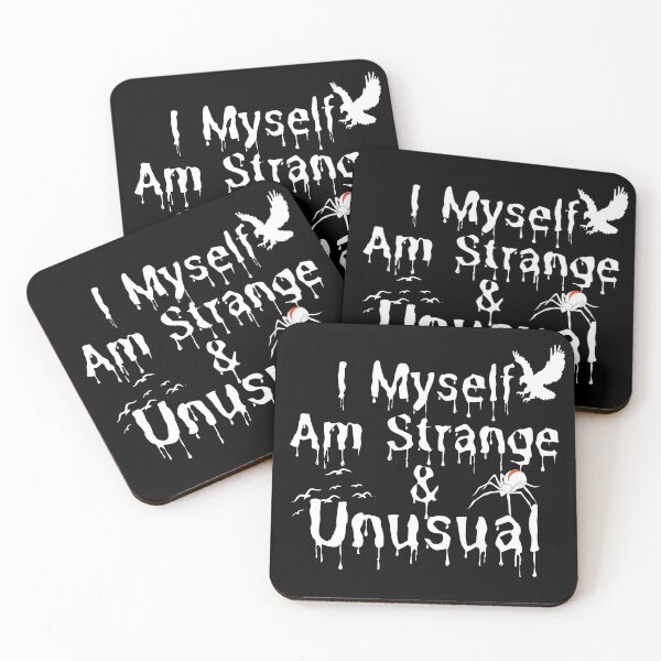 Item preview,  I Myself Am Strange and Unusual designed and sold by ronaldsonou.