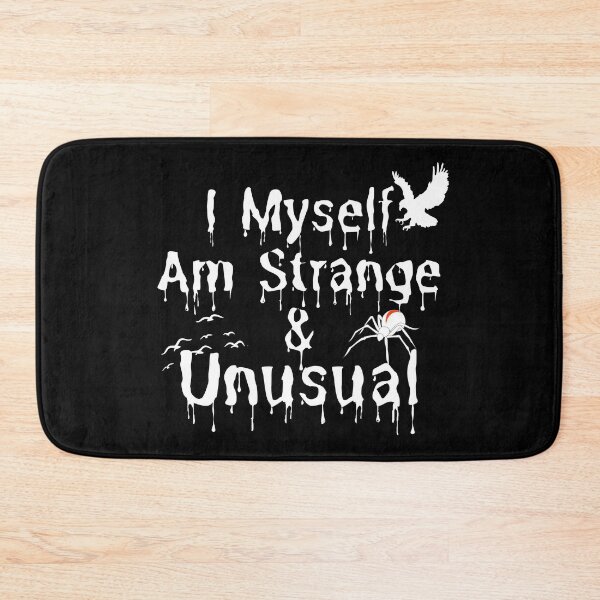 Item preview,  I Myself Am Strange and Unusual designed and sold by ronaldsonou.