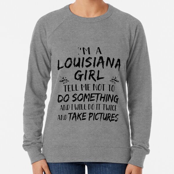 Funny Louisiana Shirts Just a Louisiana girl in a Florida Zip Hoodie