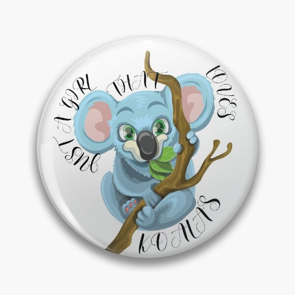 Item preview, Just a girl who loves koalas designed and sold by arkantus.