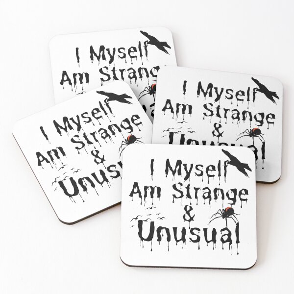 Item preview, I Myself Am Strange and Unusual designed and sold by ronaldsonou.