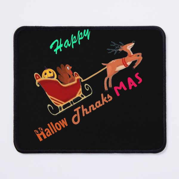 Item preview, Happy Hallothanksmas Halloween  designed and sold by Amirhal.