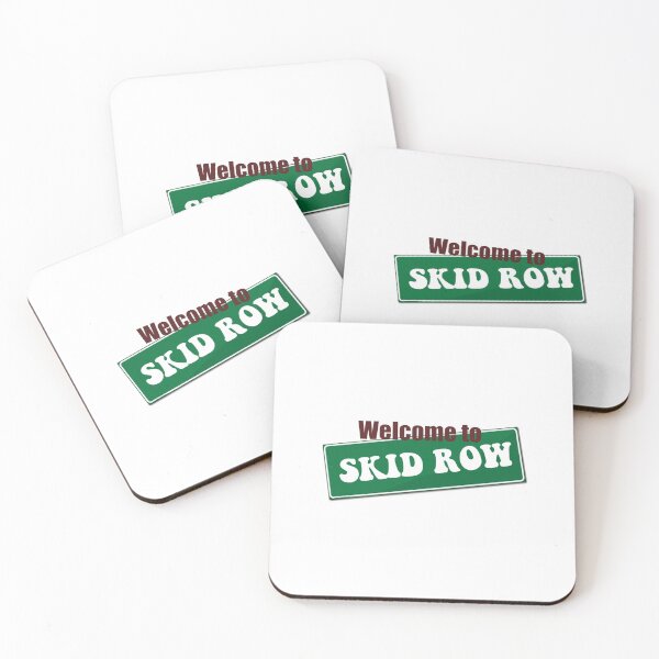 Item preview, welcome to skid row sign designed and sold by alliehayss.
