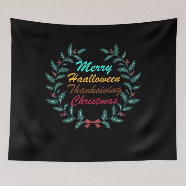 Item preview,  Happy Hallothanksmas Halloween  designed and sold by Amirhal.