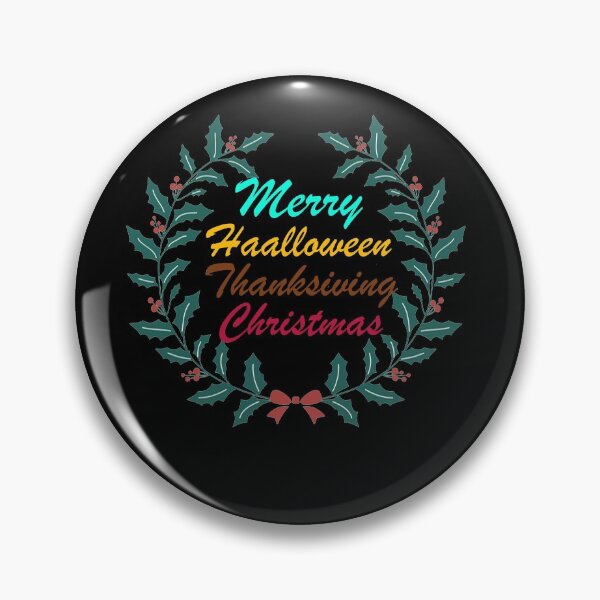 Item preview,  Happy Hallothanksmas Halloween  designed and sold by Amirhal.