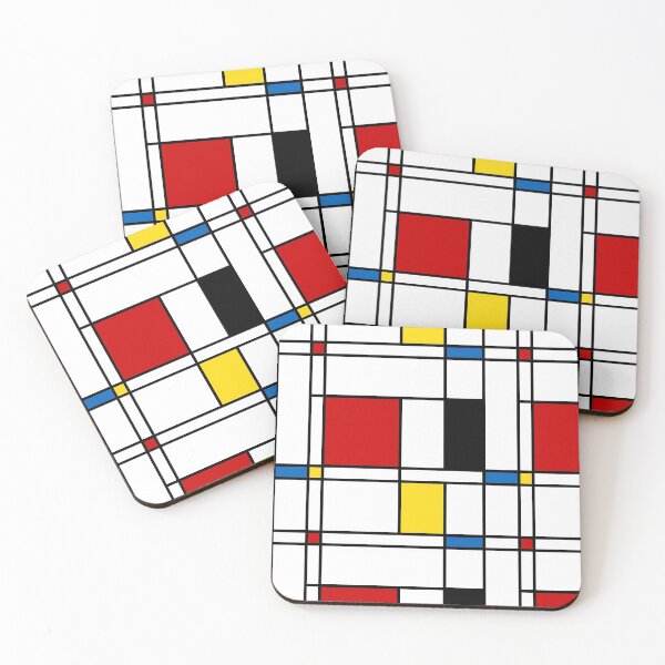 Item preview, Mondrian Geometric Style Abstract designed and sold by PerpetualDrift.