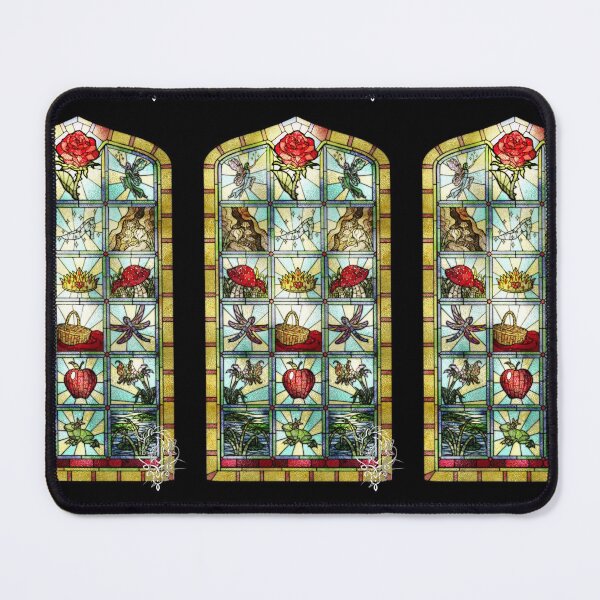 Item preview, The Fairy Tales ~ Stained Glass Window designed and sold by Ninja-Basilisk.