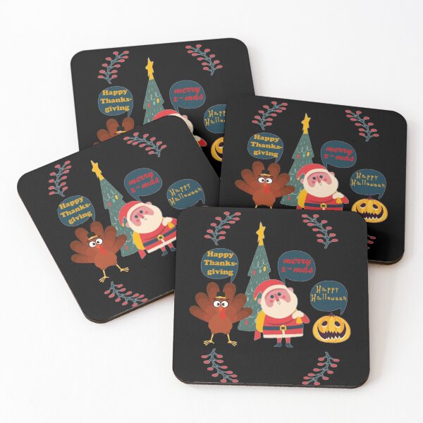 Item preview, Happy Hallothanksmas Halloween  designed and sold by Amirhal.