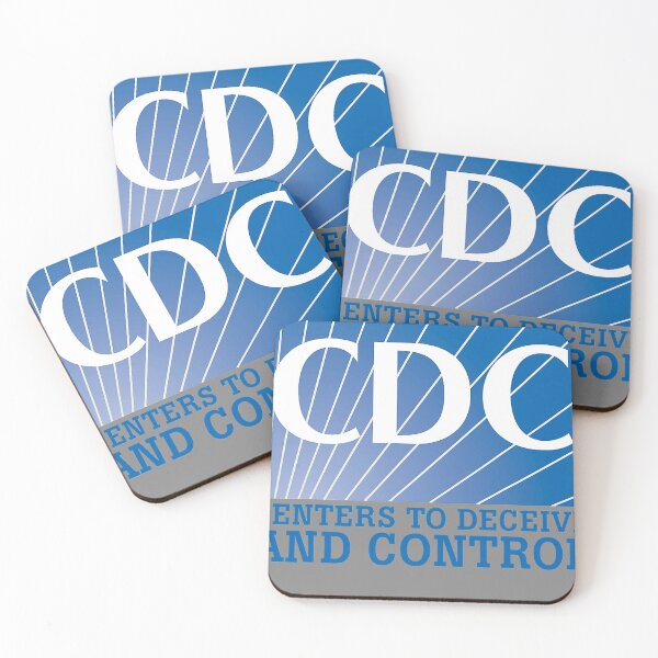 Item preview, Cdc Centers To Deceive And Control Men Women designed and sold by DyanStoy.