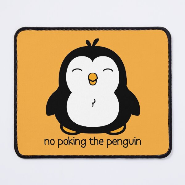 Item preview, No Poking The Penguin Cartoon designed and sold by ironydesigns.