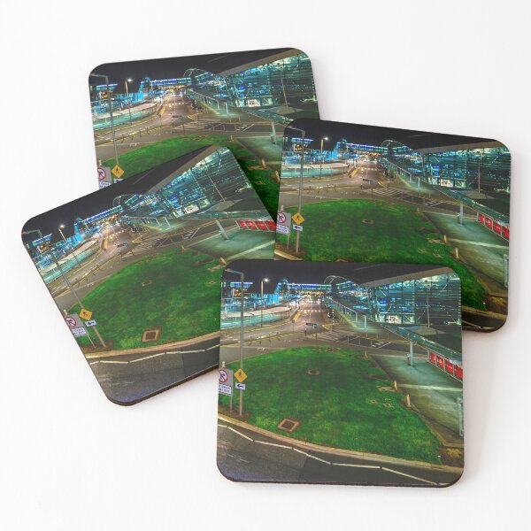 Item preview, The streets of Dublin Airport at night designed and sold by AlbertMi.