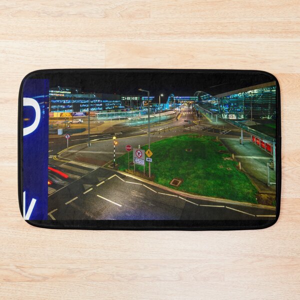 Item preview, The streets of Dublin Airport at night designed and sold by AlbertMi.