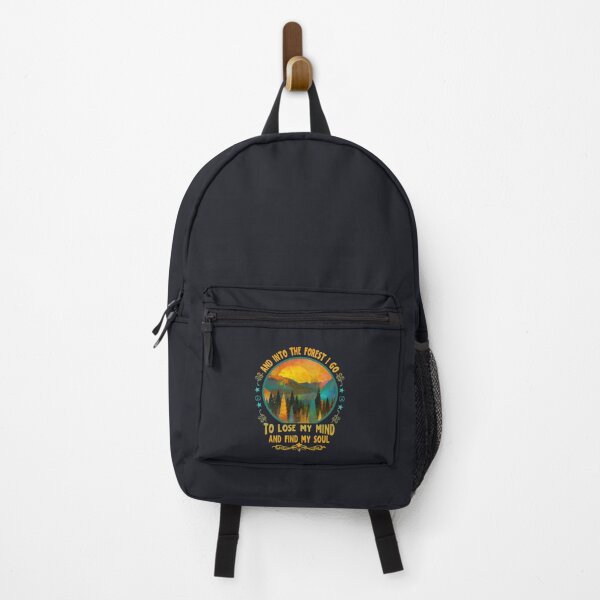Item preview, Into The Forest I Go Camping Hiking Cabin Living designed and sold by checkertonetees.
