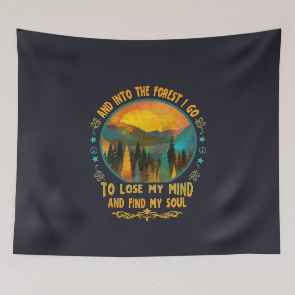 Item preview, Into The Forest I Go Camping Hiking Cabin Living designed and sold by checkertonetees.
