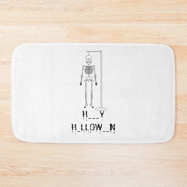 Item preview, Happy Halloween Hangman Skeleton designed and sold by sandycoconuts.