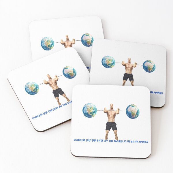 Item preview, Exercise like the fate of the world is in your hands designed and sold by Incognerd-o.