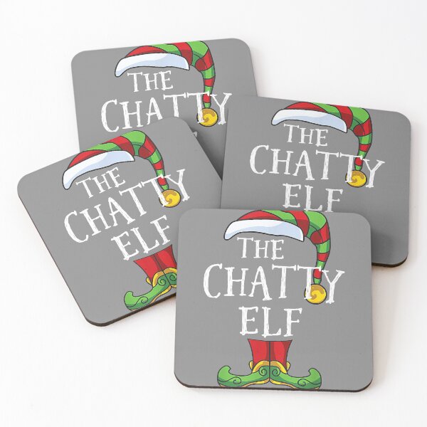 Item preview, Chatty Elf Matching Family Group Christmas Party Pajama designed and sold by DyanStoy.
