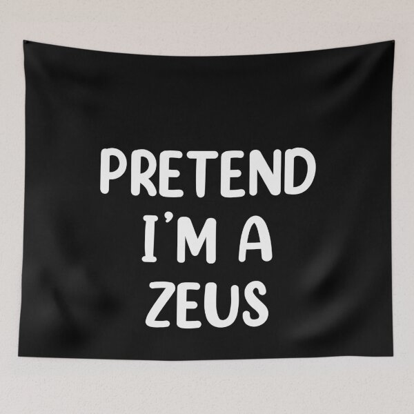 Item preview, Pretend I'm A Zeus Costume Funny Halloween Party designed and sold by creativebrother.