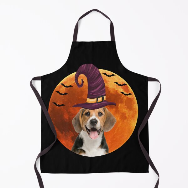 Item preview, Cute beagle dog with witch hat designed and sold by alaechamlal.