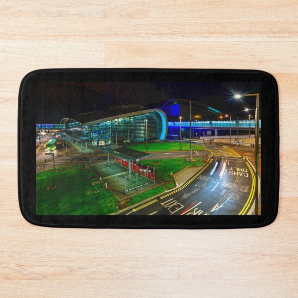 Item preview, The streets of Dublin Airport at night designed and sold by AlbertMi.