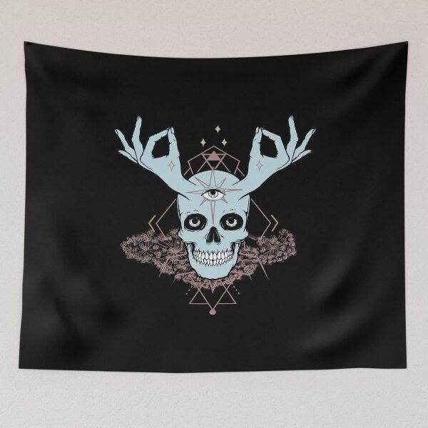 Item preview, Skull Meditation designed and sold by ShaireProd.