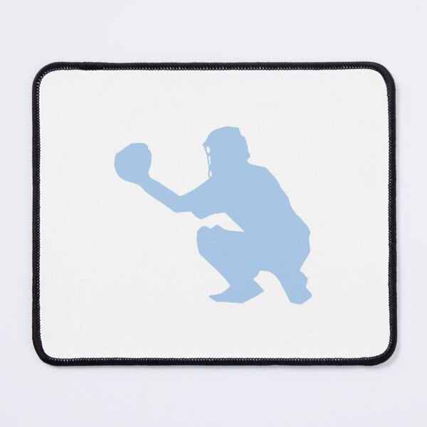 Item preview, Baseball Catcher in Blue designed and sold by Narangez.