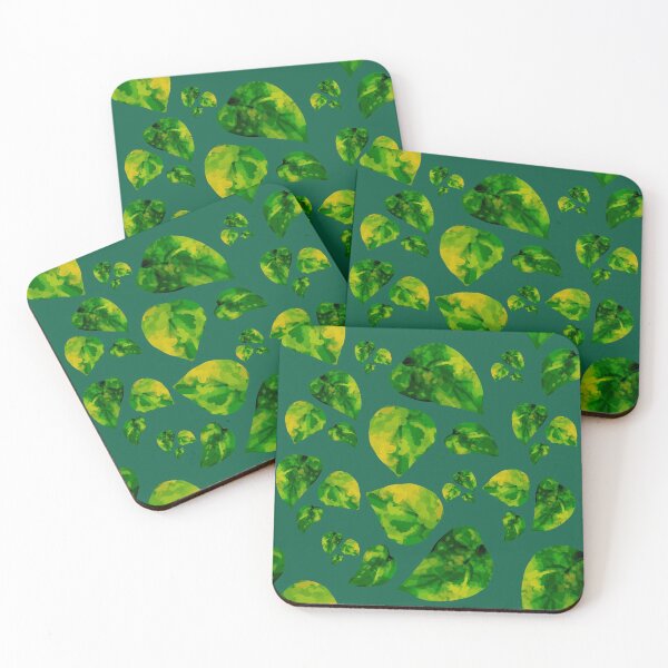 Item preview, Green Ivy On A Wall Watercolor Painting designed and sold by thecooltable.
