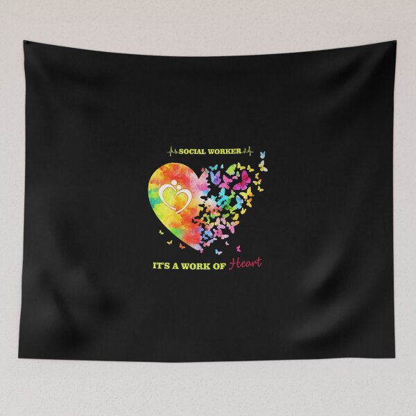 Item preview, Social Worker It's A Work Of Heart Mix Butterfly designed and sold by Bain Derrick.