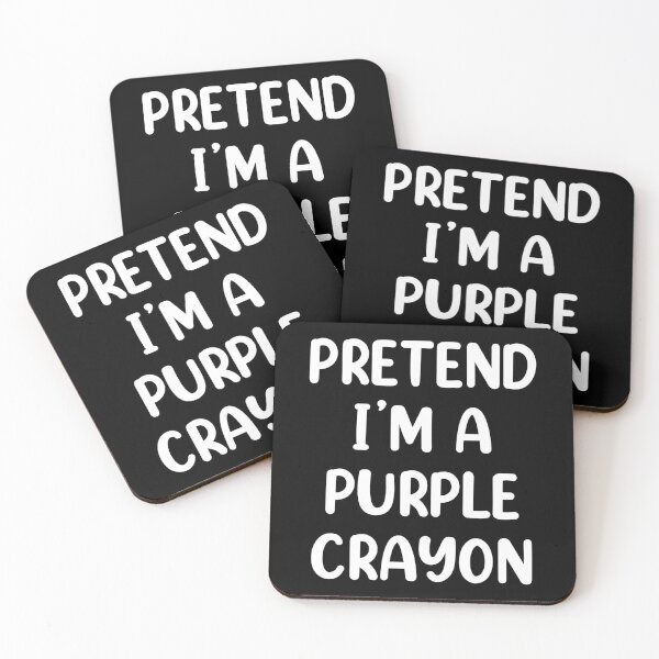 Item preview, Pretend I'm A Purple Crayon Costume Funny Halloween Party designed and sold by creativebrother.