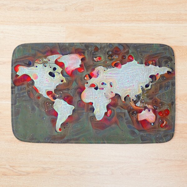 Item preview, Blood Spill World Map designed and sold by B-Tom-Essex.