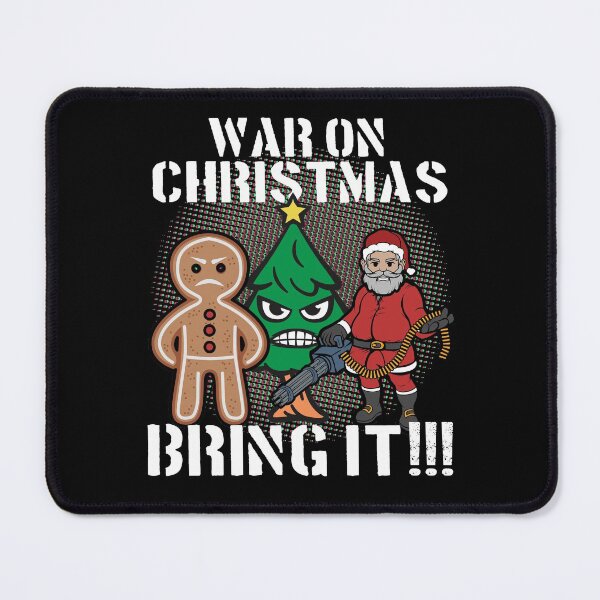 Item preview, The War on Christmas Veterans Santa Claus, Gingerbread Man Funny Meme designed and sold by funnytshirtemp.