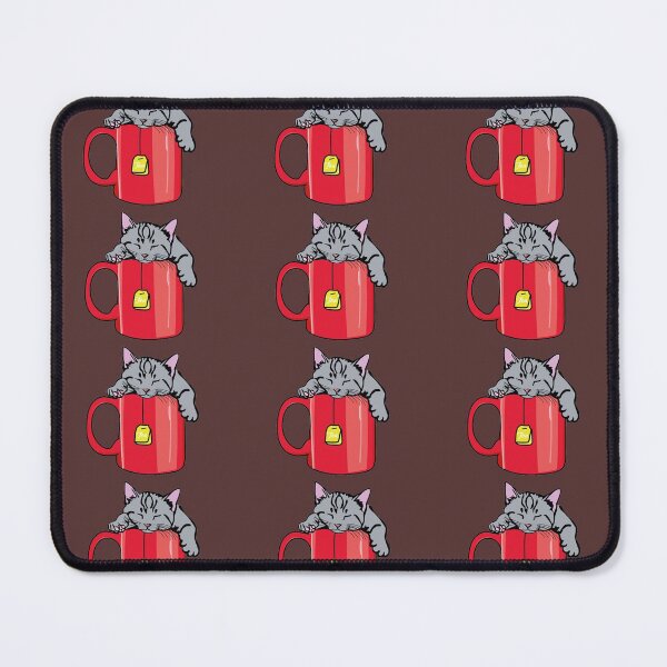 Item preview, Gatito y té designed and sold by Vivid Studio.