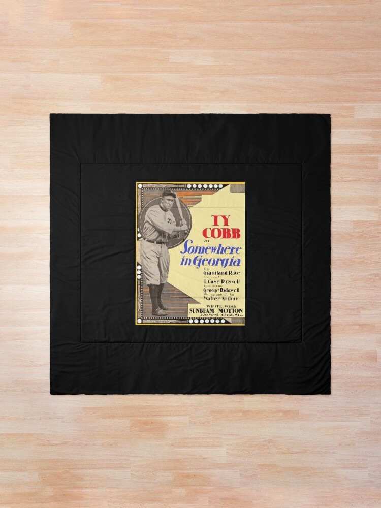 Baseball Icon Ty Cobb Silent Movie Poster Somewhere In Georgia