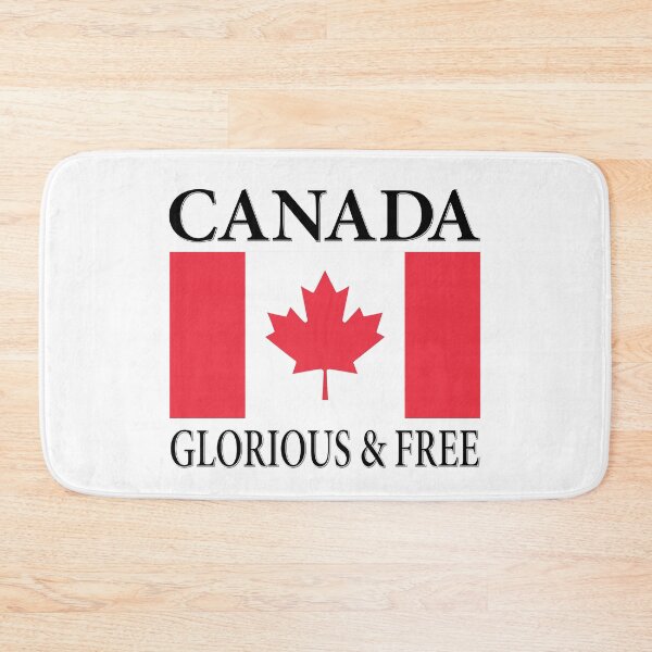 Item preview, Canada Glorious & Free Design in Black Letering designed and sold by Kevin Michael McCall.
