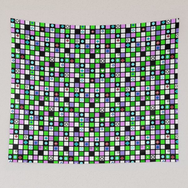 Item preview, Colorful cubes .  designed and sold by fuzzyfox.