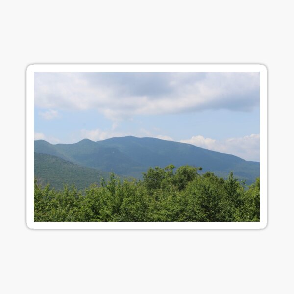 Misty Mountains in the Distance Sticker